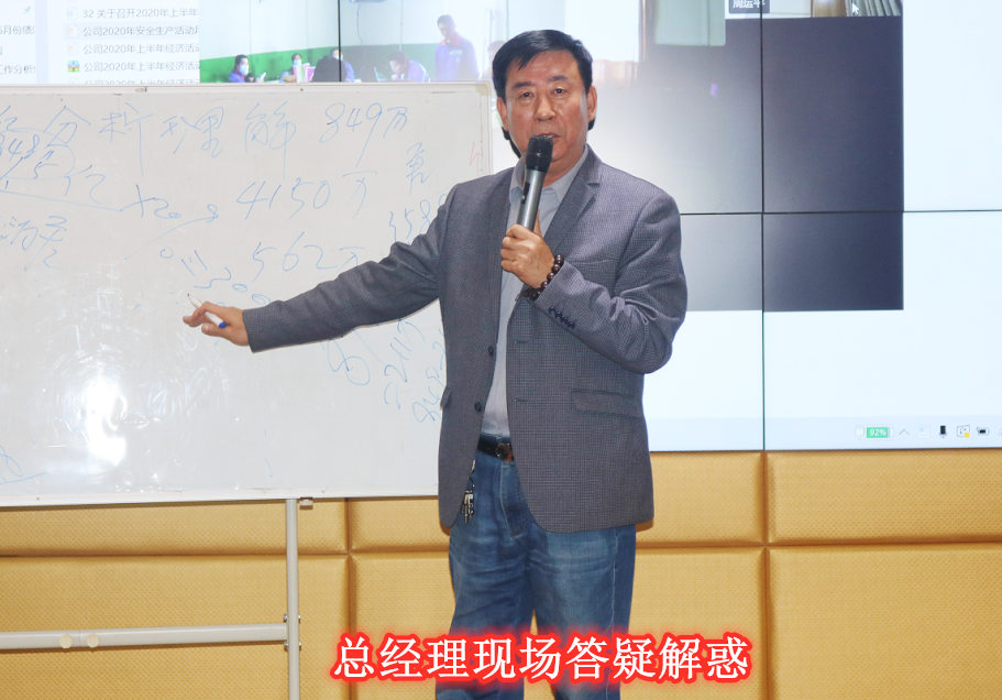 集為建設成功召開2020年上半年經(jīng)濟活動分析會1
